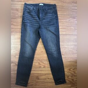 Good American Black Skinny Jeans 8/29